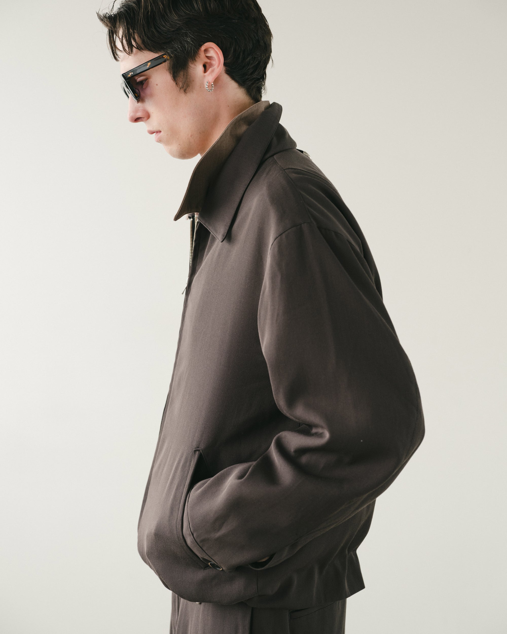 EVERYDAY VIRGIN WOOL SHIRT JACKET CHARCOAL