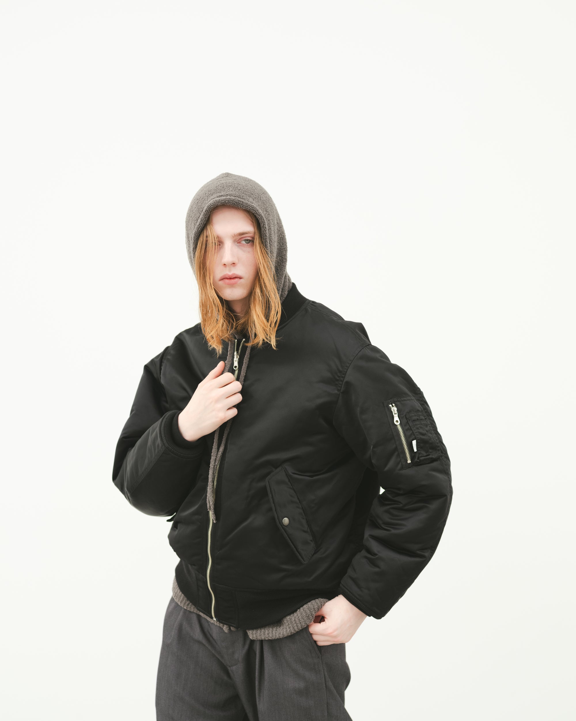 ALT BOMBER JACKET BLACK