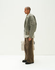 CORD TWIST WORK PANTS OLIVE
