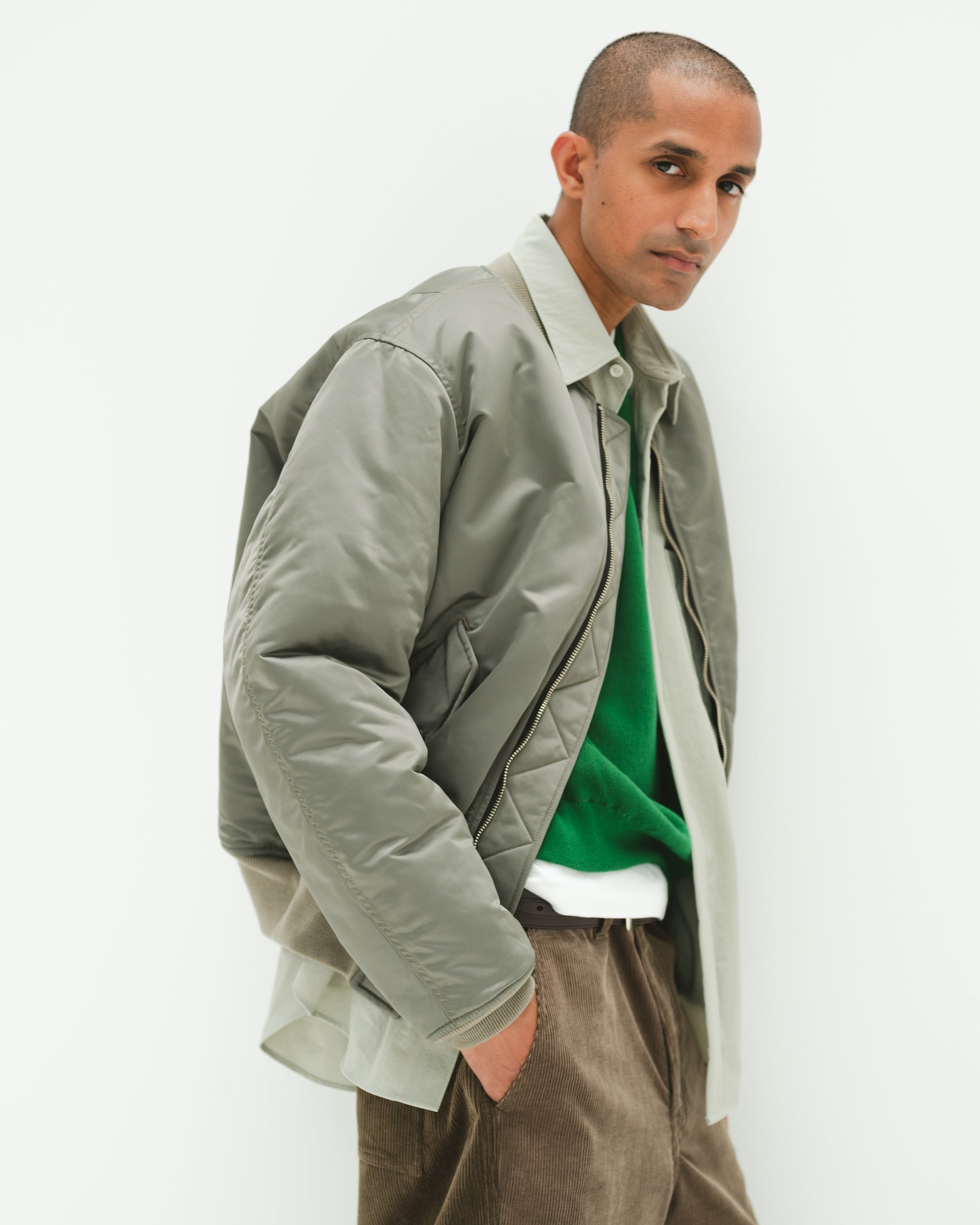 Alt Bomber Jacket Olive