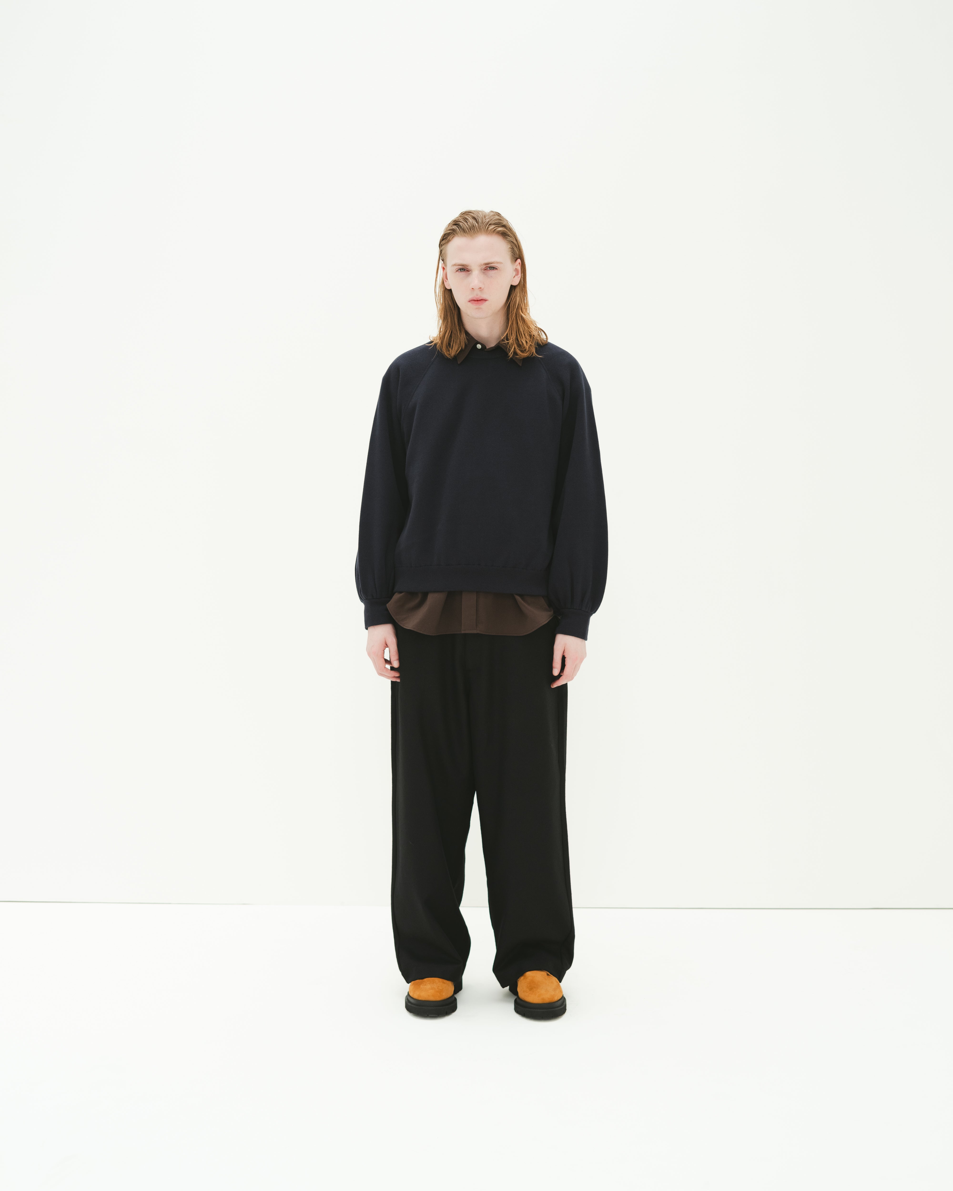 トップス SimplyComplicated KNITTED CREW NECK NAVY KNITTED CREW NECK NAVY – SimplyComplicated