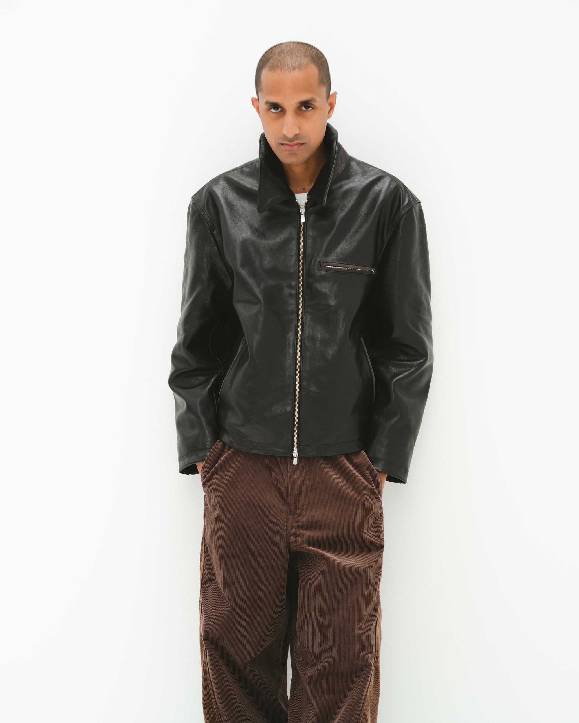 WORKER LEATHER JACKET