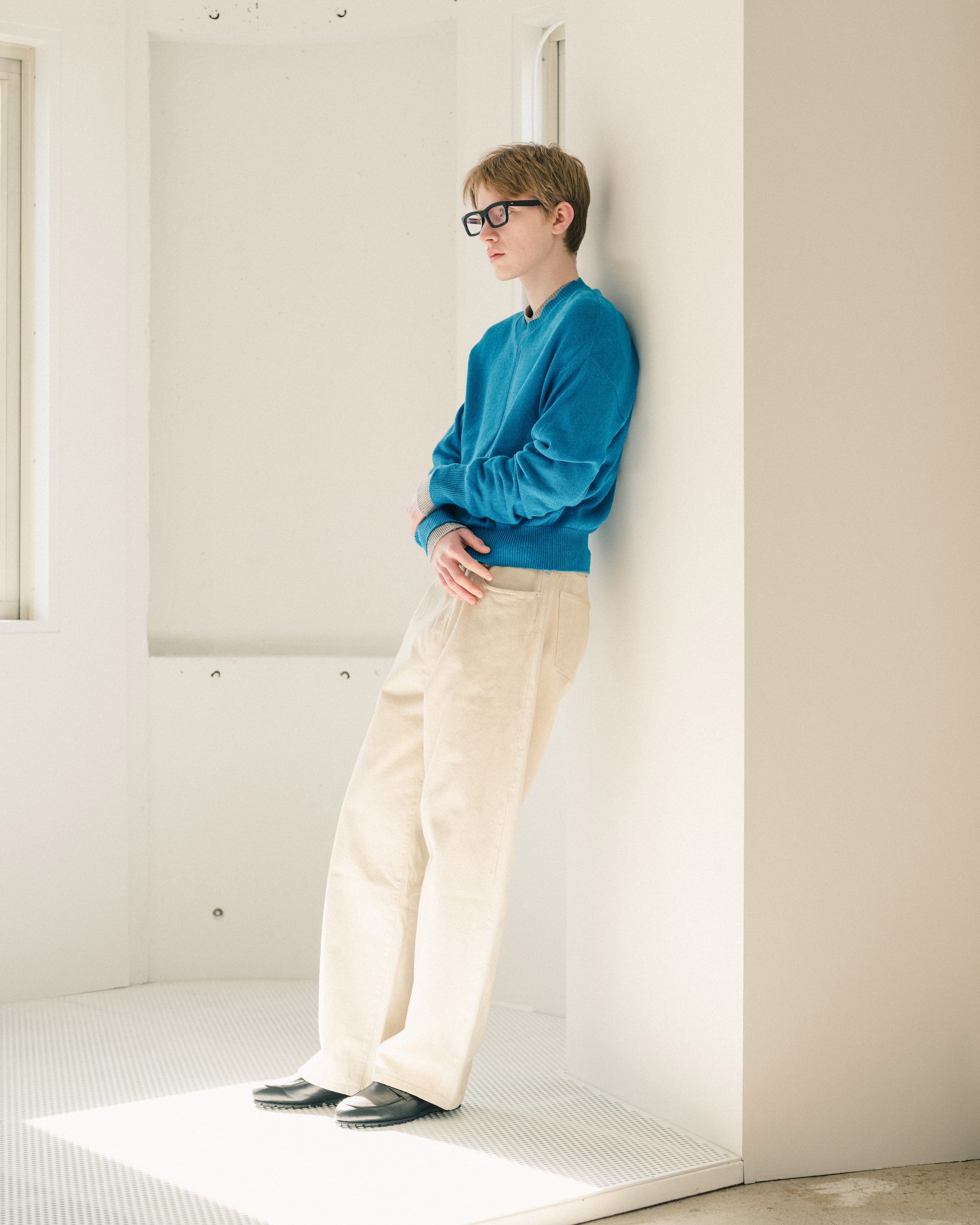 BF SELVEDGE JEAN BEIGE