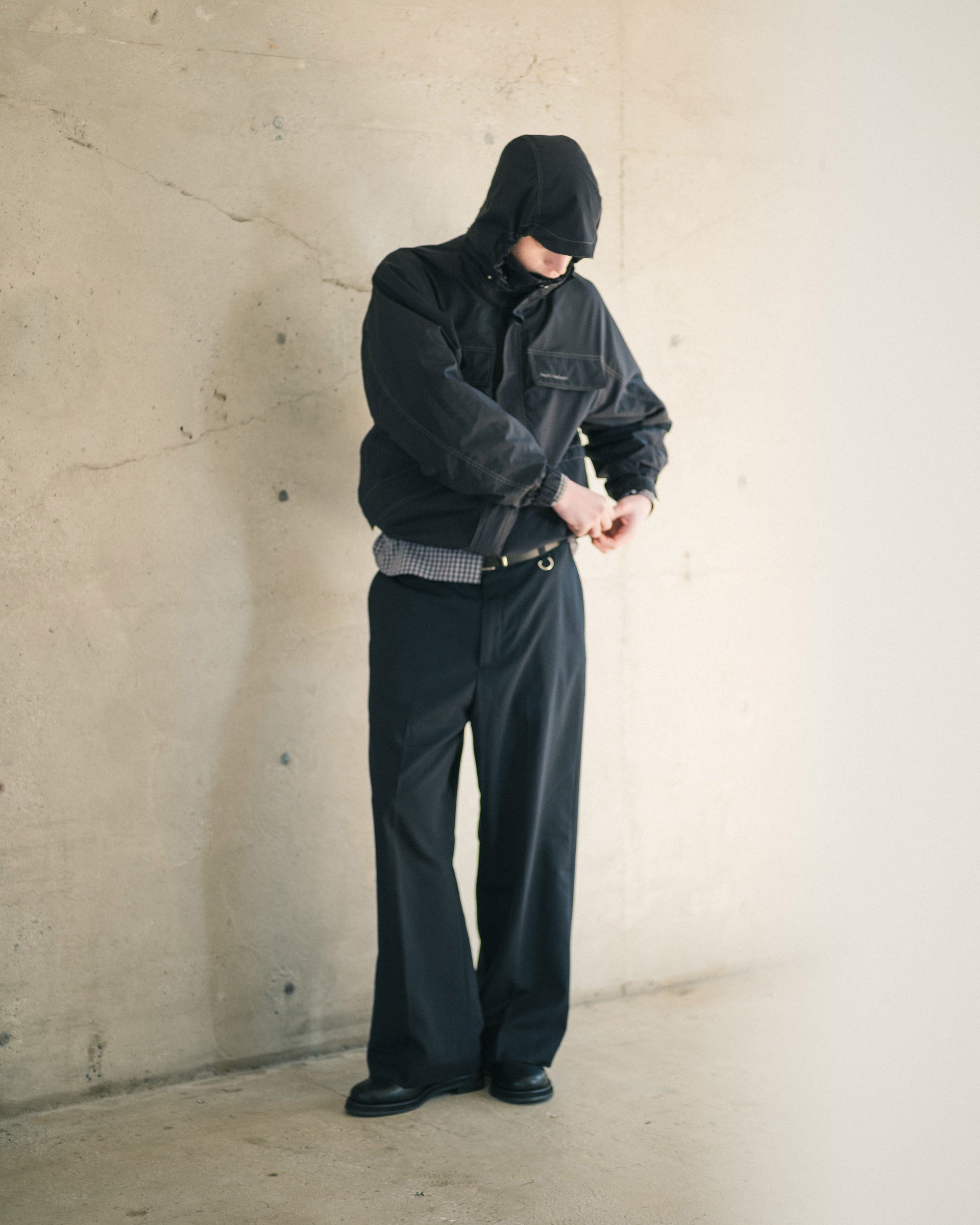 LIGHT SHELL FIELD JACKET BLACK