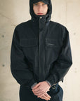 LIGHT SHELL FIELD JACKET BLACK