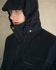 LIGHT SHELL FIELD JACKET BLACK