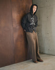 COLLEGE ZIP HOODIE BLACK
