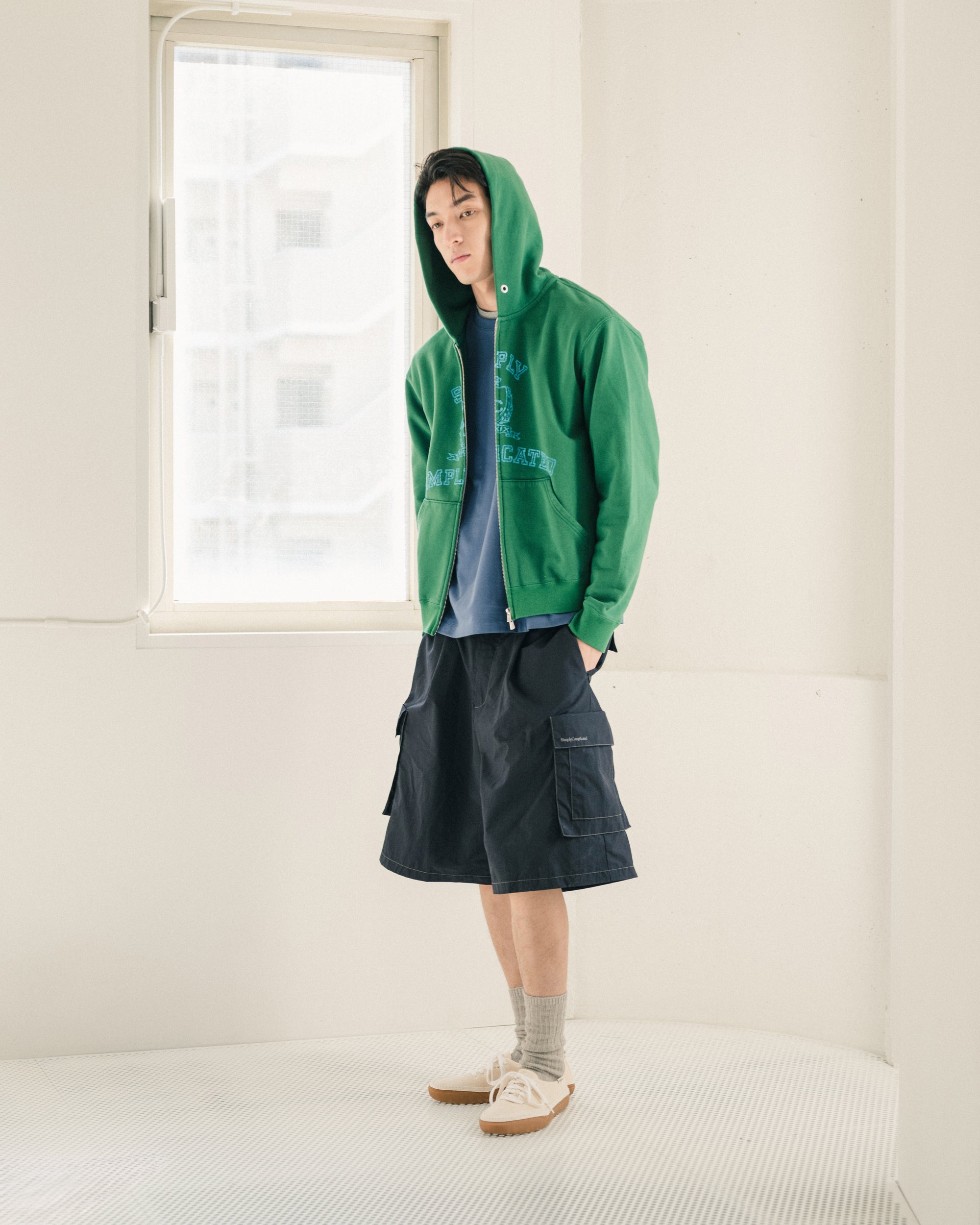 LIGHT SHELL FIELD SHORTS BLACK