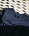 PRACTICE COTTON MESH  L/S TEE NAVY