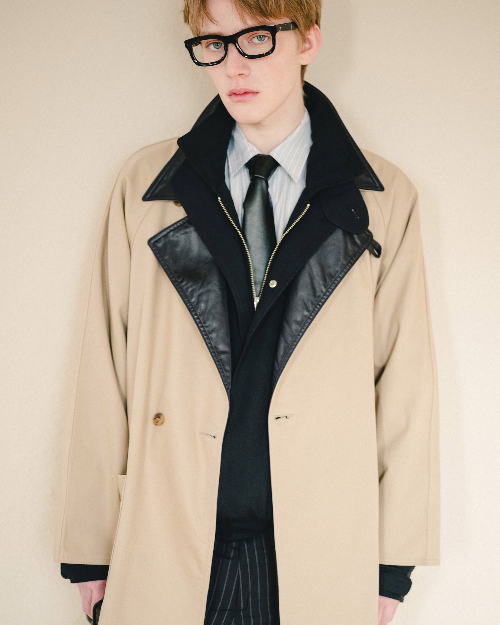 CYCLIST COAT BEIGE