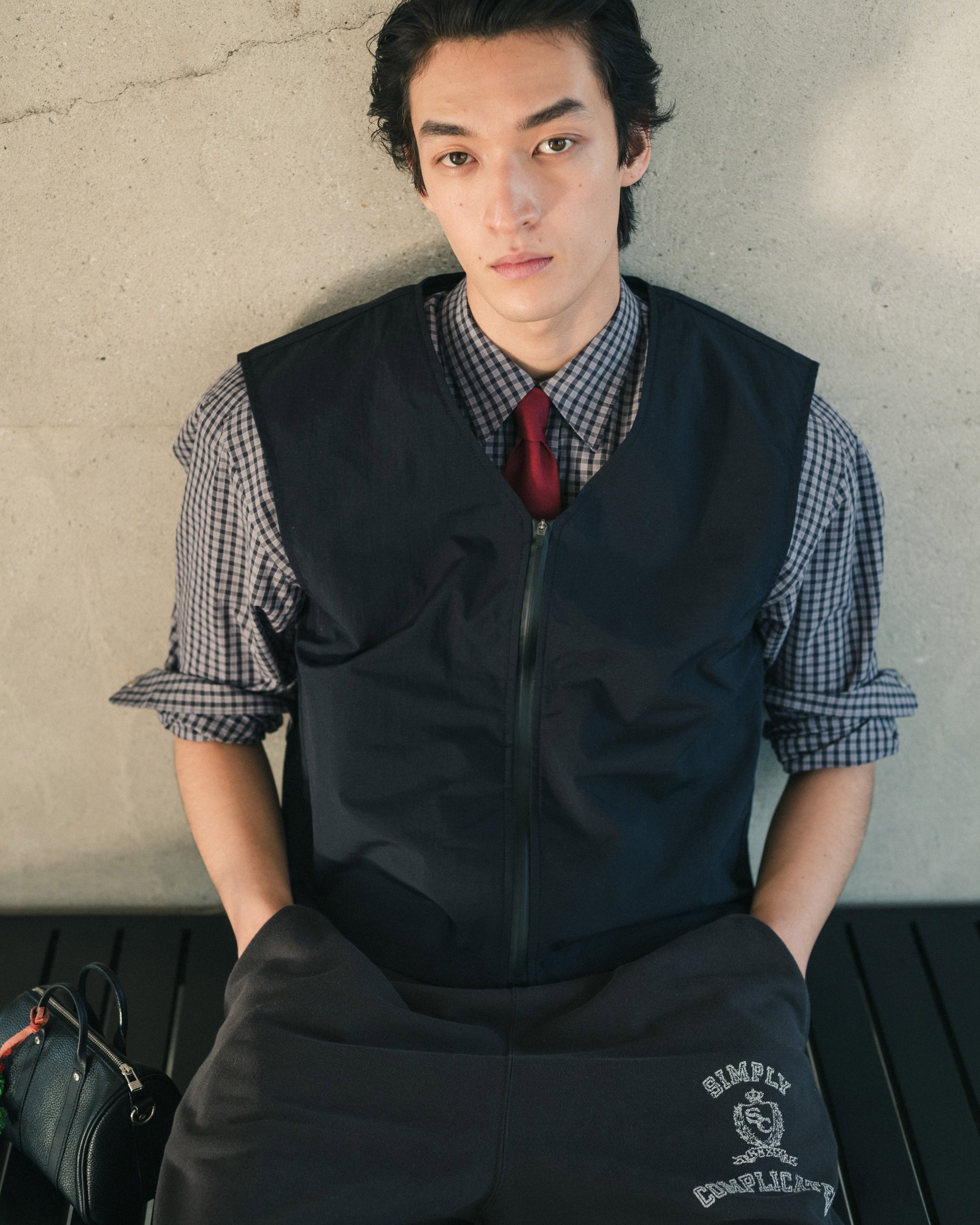 LIGHT SHELL UTILITY VEST BLACK