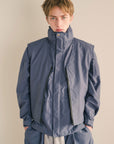 LIGHT SHELL FIELD JACKET LT.NAVY