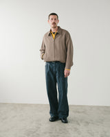 EVERYDAY VIRGIN WOOL SHIRT JACKET CAPPUCCINO