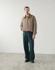 EVERYDAY VIRGIN WOOL SHIRT JACKET CAPPUCCINO