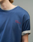 SIGNATURE TEE NAVY