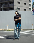 MESSAGE TEE BLACK