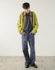 BF GARMENT DYED SELVEDGE JEAN PURPLE