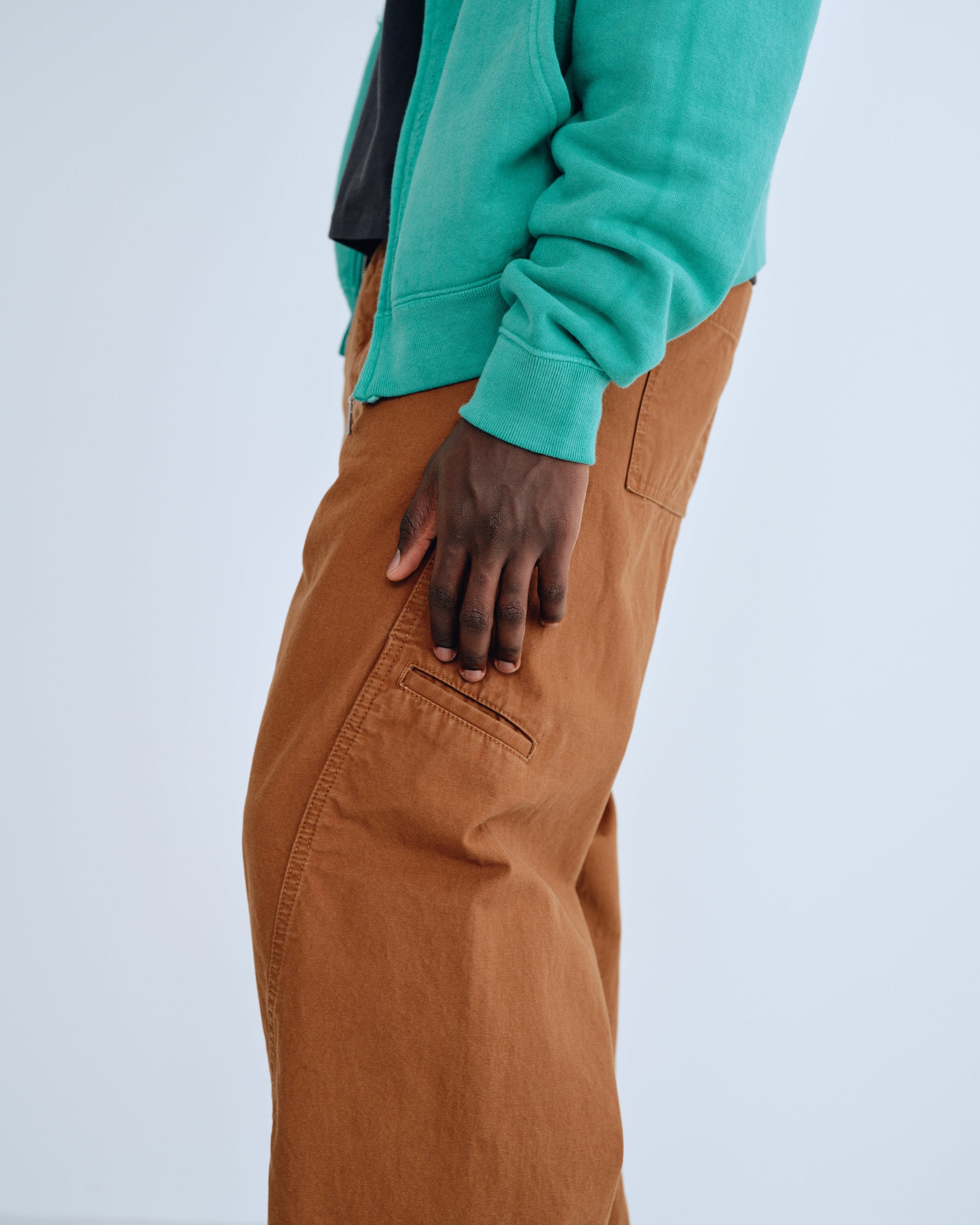 TWISTED WORK PANTS BROWN